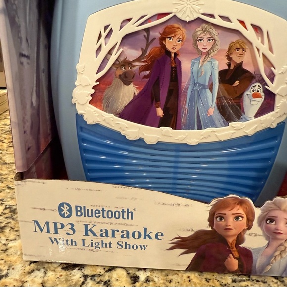 Frozen II Blue Portable Speaker with Bluetooth - Picture 7 of 11